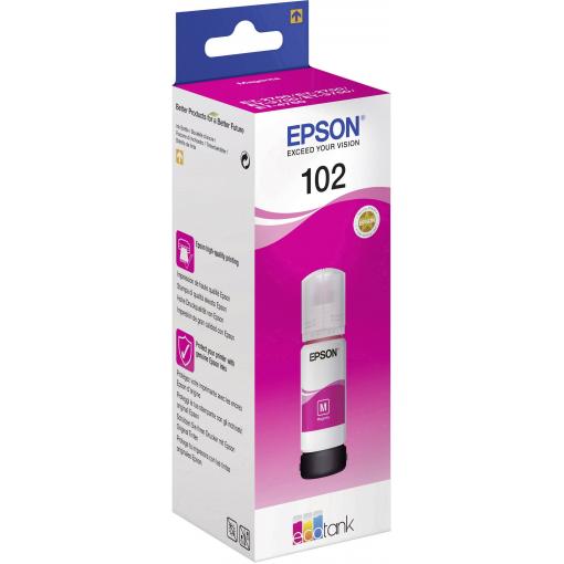 Epson C13T03R340 102 EcoTank náhradní náplň originál Epson purppurová 70 ml