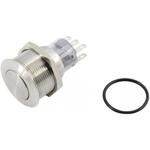 TRU COMPONENTS TC-GQ22-A-22/S203, 1602493 tlačítko, 22 mm, 250 V, 5 A, 1 ks