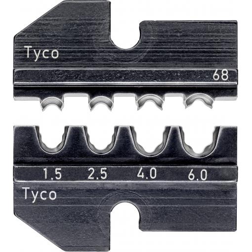 Knipex KNIPEX 97 49 68 krimpovací nástavec solární konektor Vhodné pro kleště Solarlok (Tyco) 1.5 do 6 mm² Vhodné pro značku (kleště) Knipex 97 43 200, 97 43