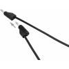 VOLTCRAFT MSB-300 měřicí kabel lamelová zástrčka 4 mm silikon 5.00 m černá 1 ks