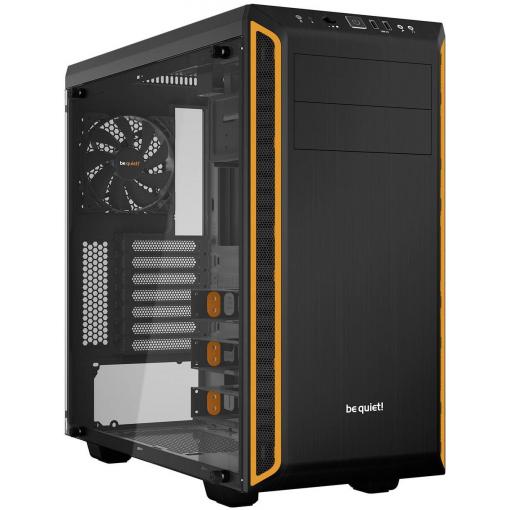 BeQuiet Pure Base 600 midi tower PC skříň černá, oranžová