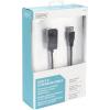 Digitus USB kabel USB 3.2 Gen1 USB-A zástrčka, USB-A zásuvka 5.00 m černá DA-73104