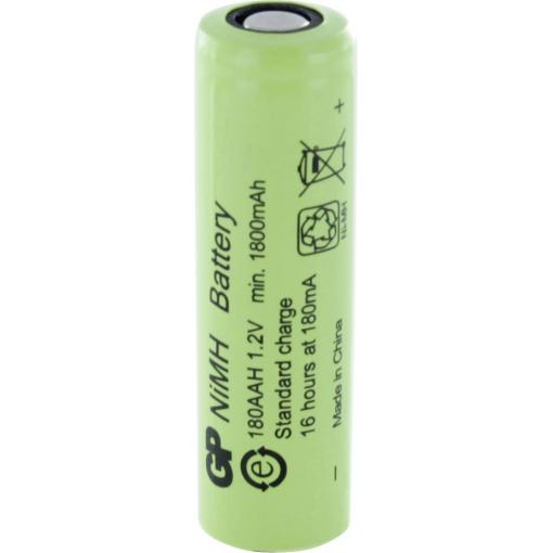 GP GPIND180AAHB akumulátor AA, Ni-MH, 1800 mAh, 1.2 V, 1 ks