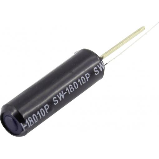 TRU COMPONENTS TC-SW-18010P vibrační senzor Měřicí rozsah: 360 ° (max) pájecí piny