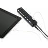 Renkforce 7 portů USB Hub lze spínat jednotlivě, se stavovými LED, s nabíjecím portem pro iPad černá