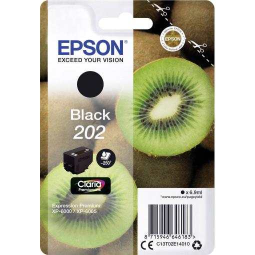 Epson Ink 202 originál černá C 13 T 02E14010
