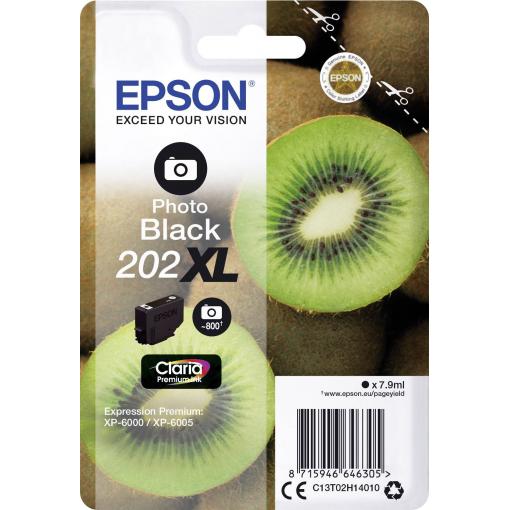 Epson Ink 202XL originál foto černá C13T02H14010
