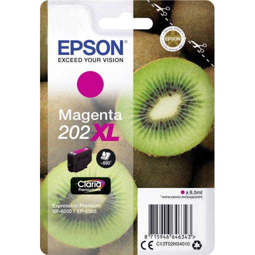 Epson Ink 202XL originál purppurová C 13 T 02H34010
