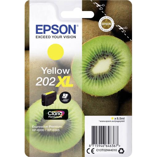 Epson Ink 202XL originál žlutá C 13 T 02H44010