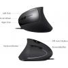Perixx Perimice-513L optická ergonomická myš, přenos USB, 5 tlačítko, 2000 dpi, černá