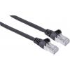Intellinet 740623 RJ45 síťové kabely, propojovací kabely CAT 6A S/FTP 0.50 m černá fóliové stínění, stínění pletivem, stíněný, bez halogenů 1 ks