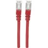 Intellinet 741118 RJ45 síťové kabely, propojovací kabely CAT 6A S/FTP 15.00 m červená fóliové stínění, stínění pletivem, stíněný, bez halogenů 1 ks