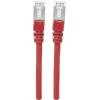 Intellinet 740821 RJ45 síťové kabely, propojovací kabely CAT 6A S/FTP 2.00 m červená fóliové stínění, stínění pletivem, stíněný, bez halogenů 1 ks