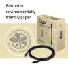 club3D Mini-DisplayPort kabel Mini DisplayPort konektory, Mini DisplayPort konektory 2.00 m černá CAC-1164 8K UHD Kabel DisplayPort