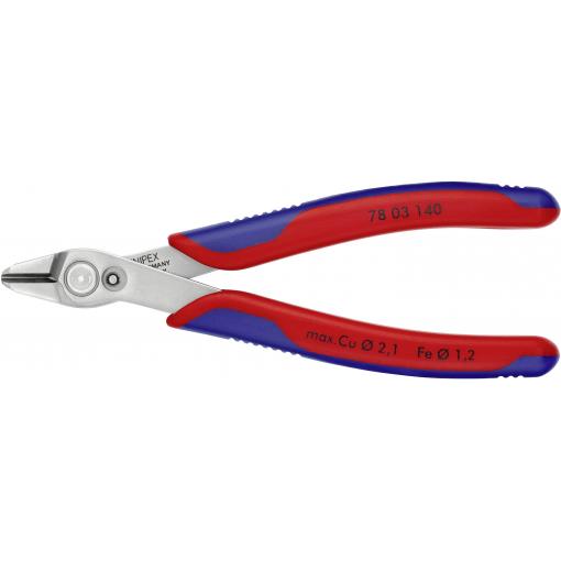 Knipex Super-Knips 78 03 140 pro elektroniku a jemnou mechaniku kleště na plošné spoje 144 mm