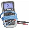 VOLTCRAFT MSL-504 měřicí kabel zástrčka 4 mm zkušební hroty 1.20 m modrá 1 ks