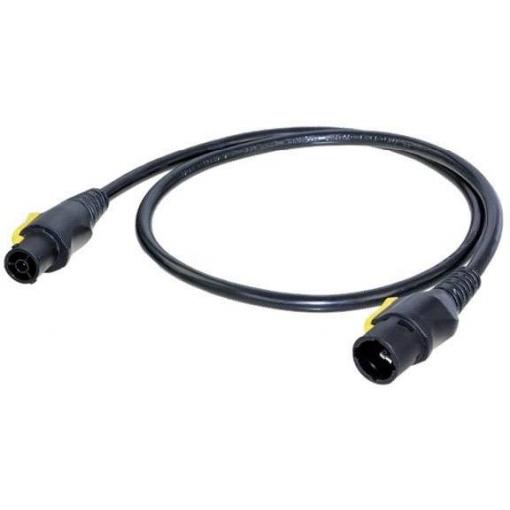 Neutrik napájecí kabel [1x zásuvka PowerCon - 1x zástrčka PowerCon] 3.00 m černá, žlutá