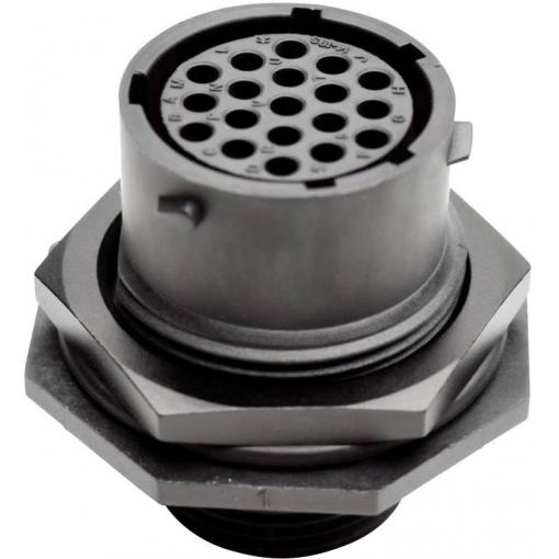 Amphenol RTS 7 14N 19P03 kulatý faston, 1 ks
