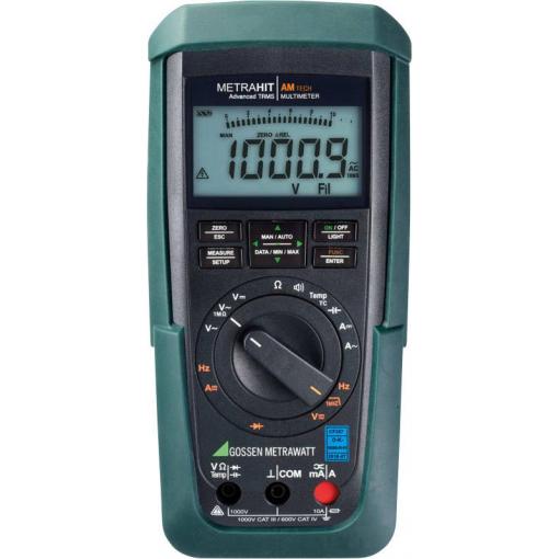Gossen Metrawatt METRAHIT AM TECH + GH digitální multimetr, Kalibrováno dle (DAkkS), Displej (counts): 12000