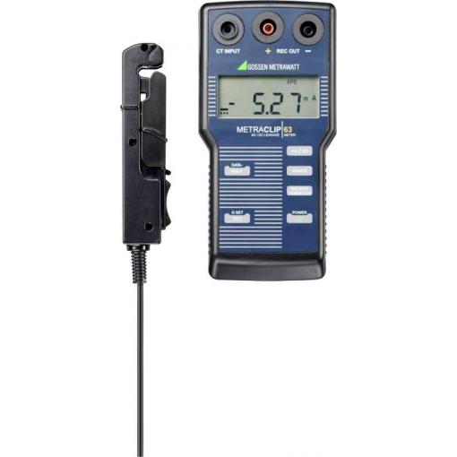 Gossen Metrawatt METRACLIP 63 digitální proudové kleště, CAT II 600 V, CAT III 300 V, Displej (counts): 9999