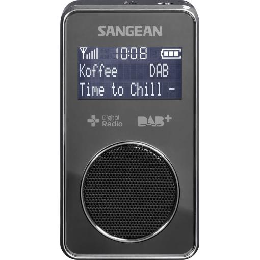 Kapesní rádio Sangean DPR-35, černá