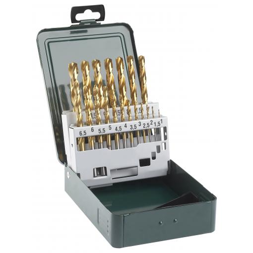 Bosch Accessories 2609255114 HSS sada spirálových vrtáku do kovu 19dílná 1 mm, 1.5 mm, 2 mm, 2.5 mm, 3 mm, 3.5 mm, 4 mm, 4.5 mm, 5 mm, 5.5 mm, 6 mm, 6.5 mm, 7