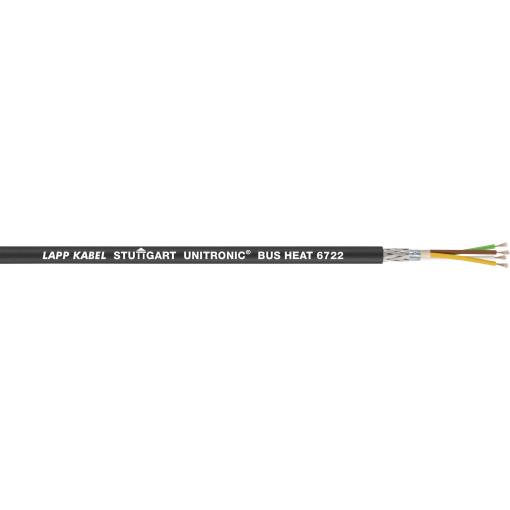 LAPP 2170388/100 sběrnicový kabel UNITRONIC® BUS HEAT 6722 0 2 x 0.75 mm² + 0.75 mm² černá 100 m