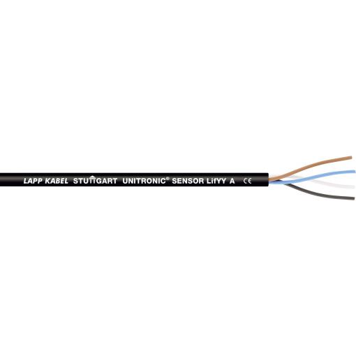 LAPP 7038904/1000 senzorový kabel UNITRONIC® SENSOR LifYY A 4 x 0.25 mm² černá 1000 m