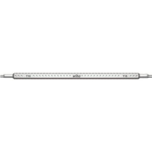 Wiha Torx-Umsteckklinge 175mm TX10+TX15 dílnu TORX výměnné bity s rukojetí T 10, T 15 150 mm Vhodné pro (série šroubováků) Wiha System 6