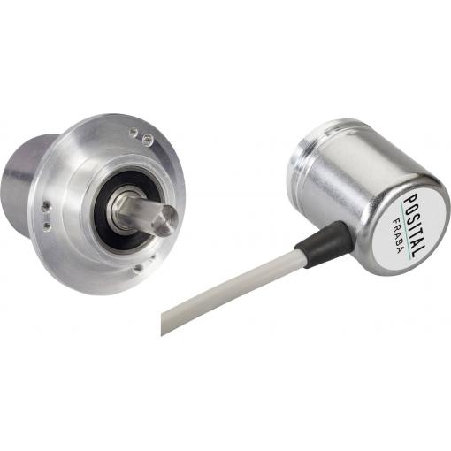 Posital Fraba absolutní rotační snímač 1 ks UCD-S101B-2012-M10A-2RW magnetické upínací 58 mm