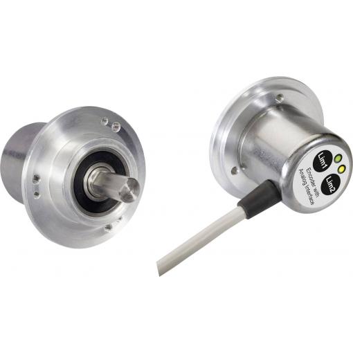 Posital Fraba absolutní rotační snímač 1 ks UCD-S401B-1212-M12A-2RW magnetické upínací 58 mm