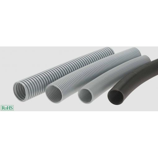 HELU 90448 HELUcond PE-F ochranný husí krk černá 9.80 mm 50 m
