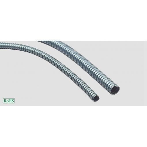 HELU 97025 SPR-AS Ochranná hadice na kov stříbrná 14.00 mm 50 m