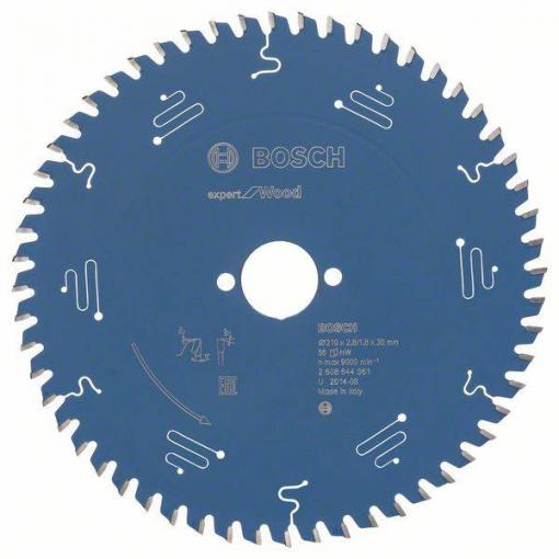 Bosch Accessories Expert for Wood 2608644061 pilový kotouč 210 x 30 x 1.8 mm Počet zubů (na palec): 56 1 ks