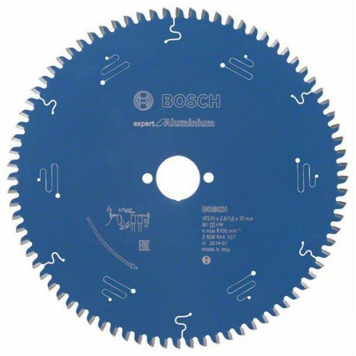 Bosch Accessories Expert for Aluminium 2608644107 pilový kotouč 235 x 30 x 1.8 mm Počet zubů (na palec): 80 1 ks