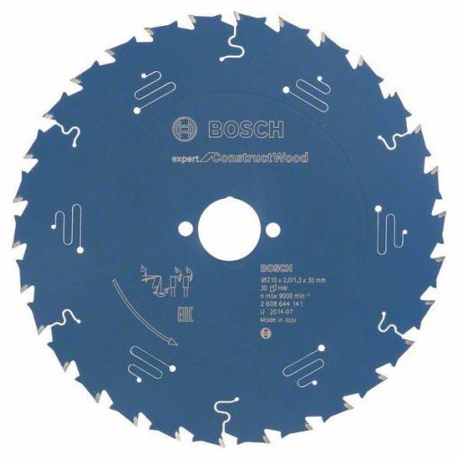 Bosch Accessories Expert for Construct Wood 2608644141 pilový kotouč 210 x 30 x 1.3 mm Počet zubů (na palec): 30 1 ks
