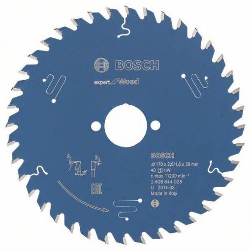 Bosch Accessories Expert for Wood 2608644028 pilový kotouč 170 x 30 x 1.6 mm Počet zubů (na palec): 40 1 ks