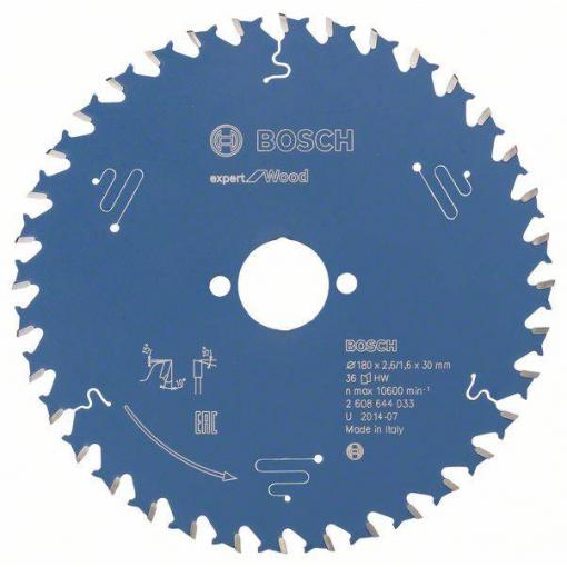 Bosch Accessories Expert for Wood 2608644033 pilový kotouč 180 x 30 x 1.6 mm Počet zubů (na palec): 36 1 ks