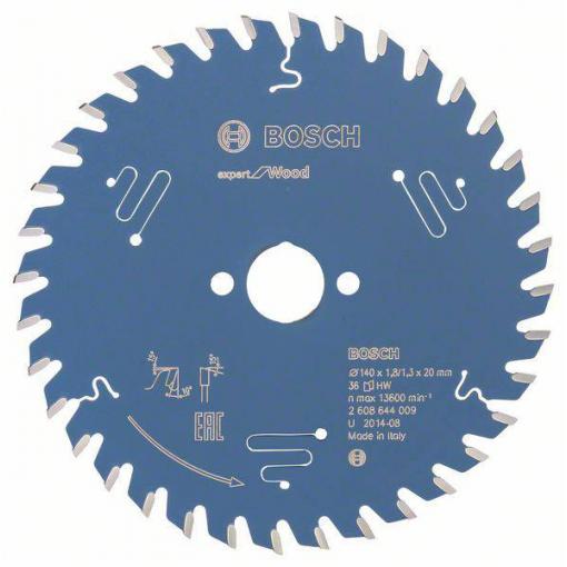 Bosch Accessories Expert for Wood 2608644009 pilový kotouč 140 x 20 x 1.3 mm Počet zubů (na palec): 36 1 ks