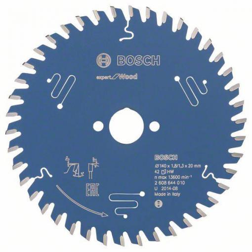 Bosch Accessories Expert for Wood 2608644010 pilový kotouč 140 x 20 x 1.3 mm Počet zubů (na palec): 42 1 ks