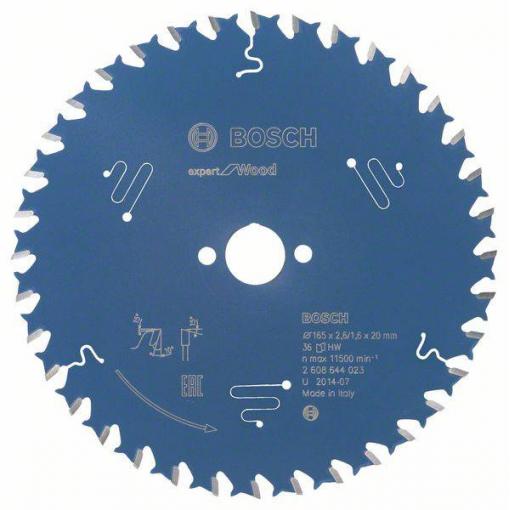 Bosch Accessories Expert for Wood 2608644023 pilový kotouč 165 x 20 x 1.6 mm Počet zubů (na palec): 36 1 ks