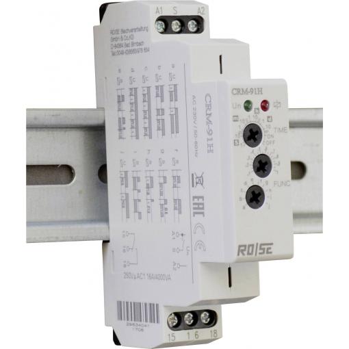RO/SE LM-Heizungen CRM-91H/230 CRM-91H/230 časové relé, 0.1 s - 10 d, 24 V/DC, 250 V/AC, 16 A, 1 ks