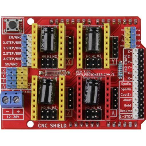 Joy-it Controllerboard CNC für Arduino Uno budič motoru