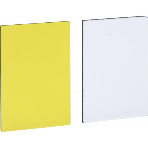 Schneider Electric ZBY5102 ZBY5102 štítek s popisem (d x š) 27 mm x 18 mm žádný bílá, žlutá 1 ks