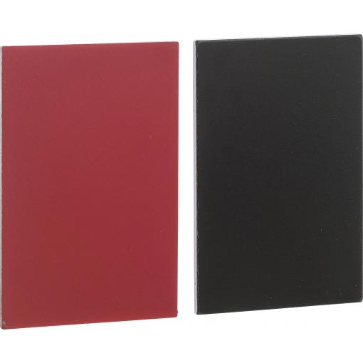 Schneider Electric ZBY5101 ZBY5101 štítek s popisem (d x š) 27 mm x 18 mm žádný černá, červená 1 ks