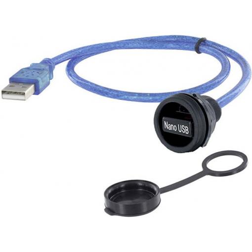 encitech 1310-1032-01 1310-1032-01 USB konektor Typ A, 0.50 m, 1 ks