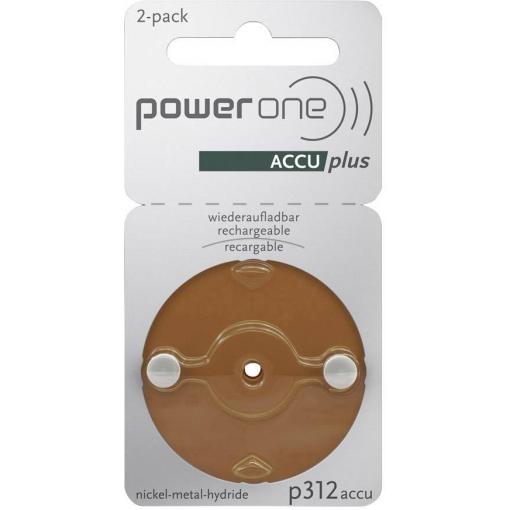 Powerone P312 Akumulátor do naslouchátek ZA 312 Ni-MH 23 mAh 1.2 V 2 ks