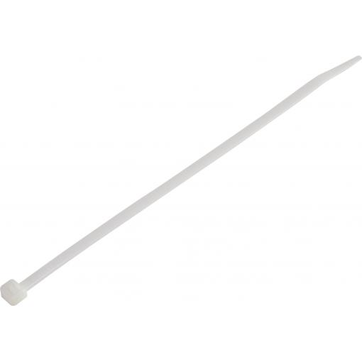 TRU COMPONENTS TC-6645744, stahovací pásky, 4.60 mm, 203 mm, přírodní, 100 ks