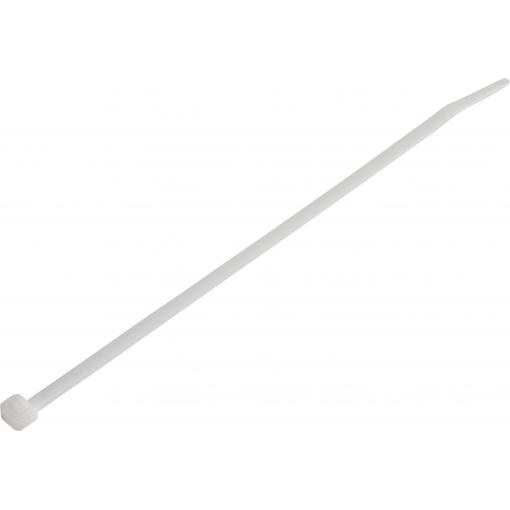 TRU COMPONENTS TC-6645760, stahovací pásky, 4.60 mm, 203 mm, přírodní, 1000 ks
