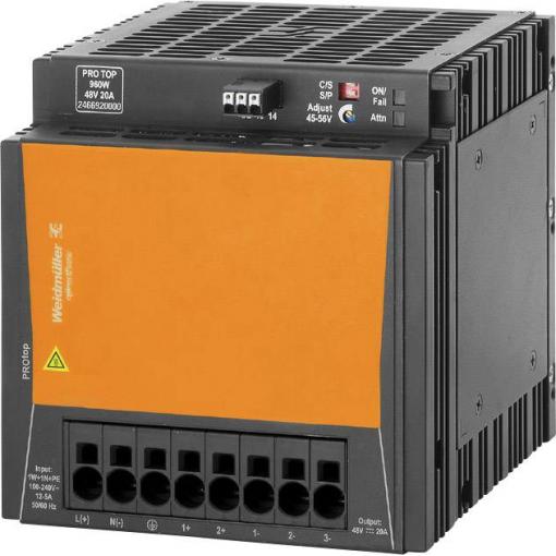Weidmüller 2466920000 napájecí zdroj 48 V/DC 20 A 960 W Obsah 1 ks